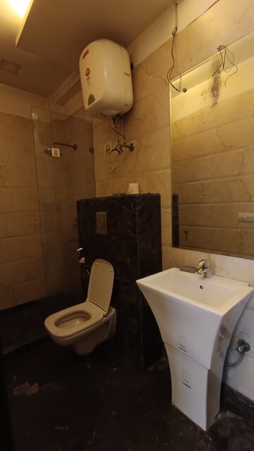 Bathroom in 4 BHK Builder Floor at Panchsheel Enclave – for Rent