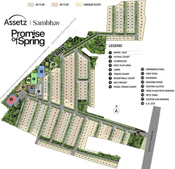  Plot – Exterior View View at Assetz Promise of Spring, Devanahalli - for Sale