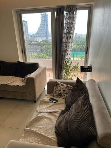 Living Room in 3 BHK Apartment at Amanora Future Towers, Hadapsar – for Rent
