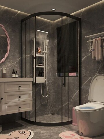 Bathroom in 3 BHK Apartment at Bachupally – for Sale