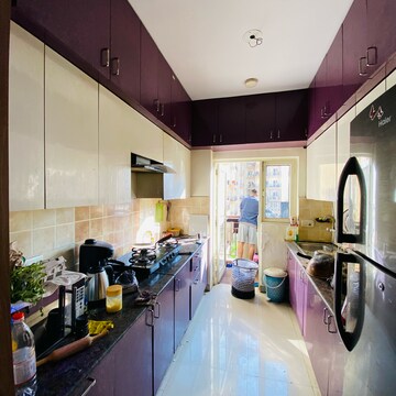 Kitchen in 2 BHK Apartment at Aims Golf Avenue I, Sector 75 – for Rent
