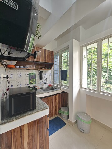 Kitchen in 1 BHK Builder Floor at Hsr Layout – for Rent