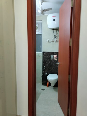 Bathroom in 3 BHK Apartment at Vijaya Apartments, Indrapuram – for Rent