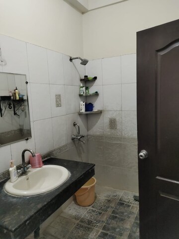 Bathroom in 3 BHK Apartment at Nasik Road – for Rent