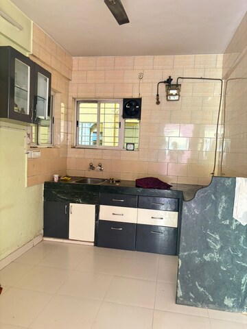 Kitchen in 1 BHK Apartment at Yash Sankul, Pimple Saudagar – for Rent