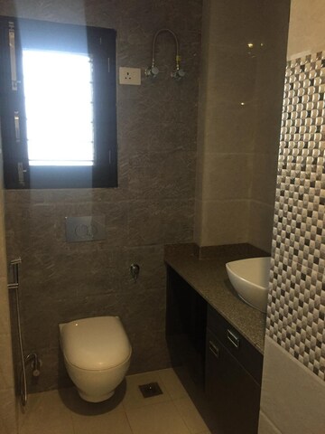 Bathroom in 4 BHK Apartment at Malviya Nagar – for Rent
