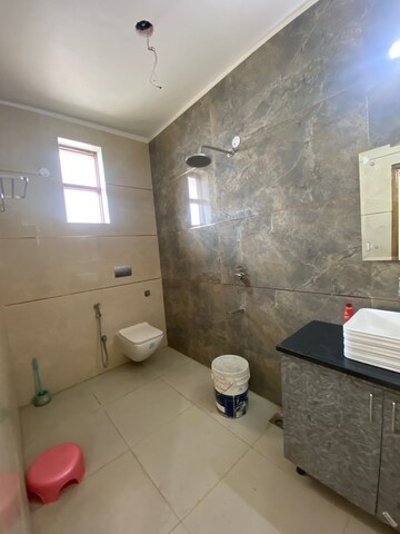 Bathroom in 3 BHK Builder Floor at Ansal Plaza Sector-23, Sector 23 – for Rent