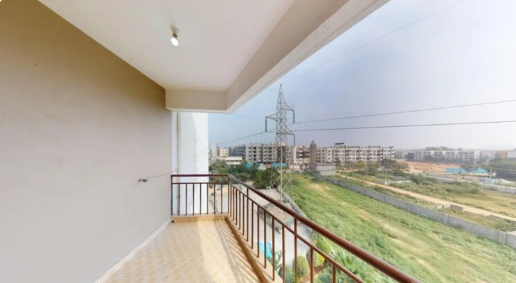 Balcony, neeraja-sarovar 2 Bedroom 995 Sq.Ft. Apartment In Kr Puram Bangalore 7911437