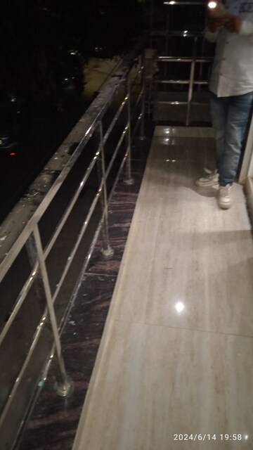 Balcony in 1 RK Builder Floor at Vipul Square, Sushant Lok I – for Rent