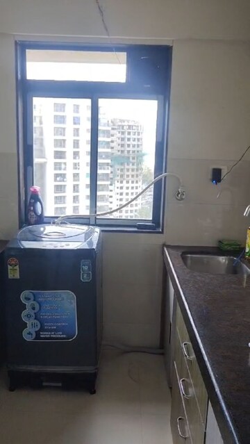 Kitchen in 1 BHK Apartment at Crystal Armus, Chembur – for Rent