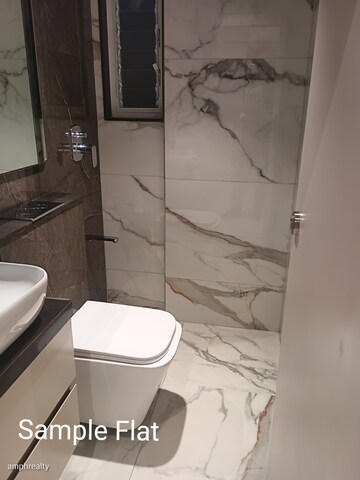 Bathroom in 1 BHK Apartment at JP Codename Lottery, Kasarvadavali – for Sale