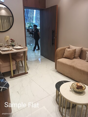 Living Room in 1 BHK Apartment at JP Codename Lottery, Kasarvadavali – for Sale
