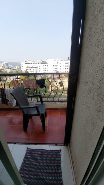 Balcony in 2 BHK Apartment at Nyati Equatorial II, Bavdhan – for Rent