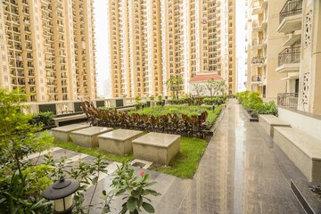 Balcony in 2 BHK Apartment at Prateek Grand City, Siddharth Vihar – for Sale