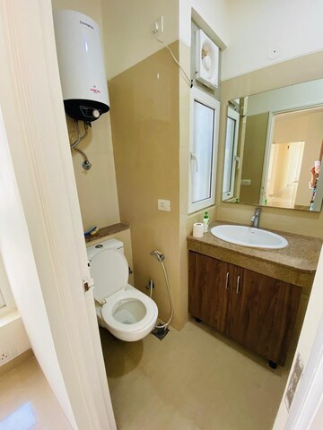 Bathroom in 3 BHK Apartment at Emaar Emerald Estate, Sector 65 – for Rent