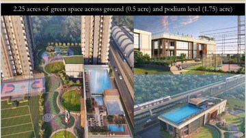 2 BHK Apartment – Exterior View View at Godrej Emerald Waters, Pimpri - for Sale
