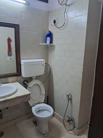Bathroom in 3 BHK Independent House at East Of Kailash – for Rent