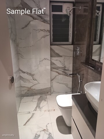 Bathroom in 2 BHK Apartment at Kasarvadavali – for Sale