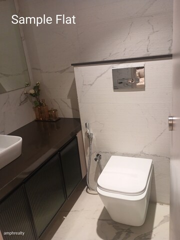 Bathroom in 2 BHK Apartment at Kasarvadavali – for Sale