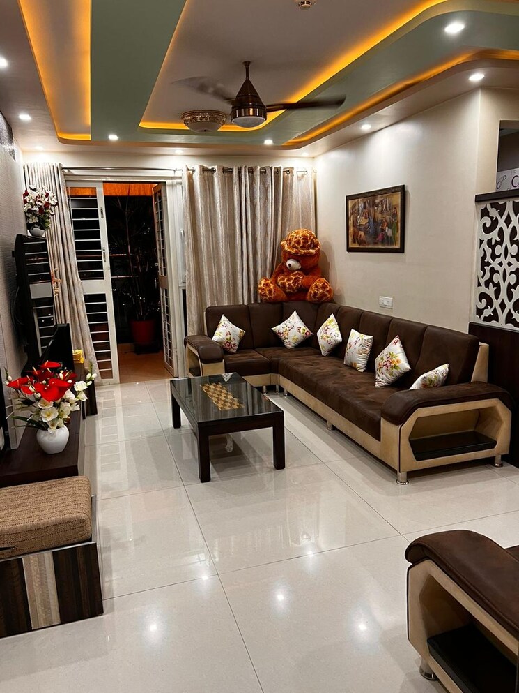 Living Room, empire-square 3 Bedroom 1187 Sq.Ft. Apartment In Chinchwad Pune 7912007