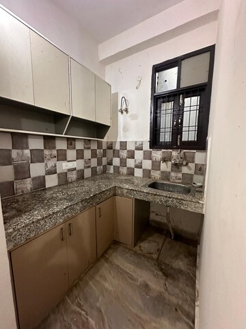 Kitchen in 2 BHK Builder Floor at Palm Residency Chhatarpur, Chattarpur – for Rent