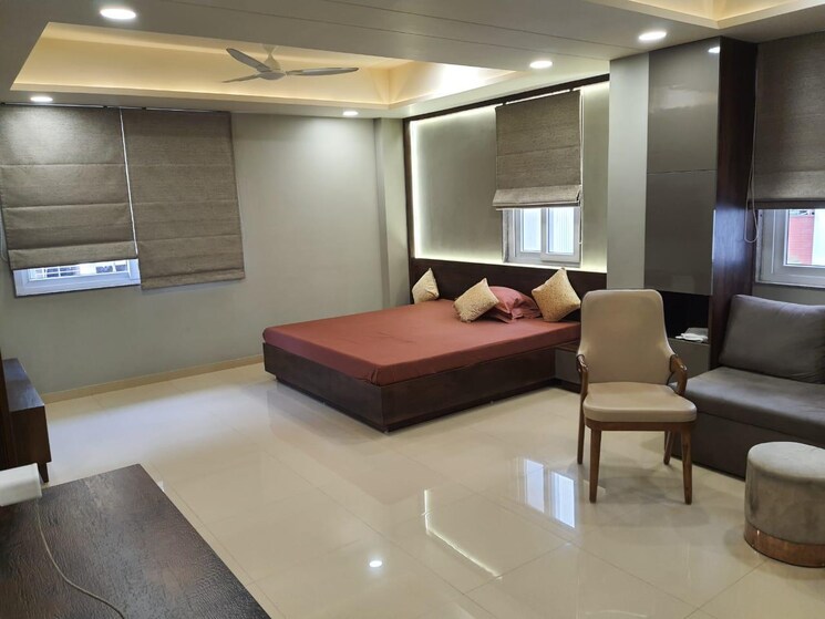 Living Room, arvind-infra-citadel 3 Bedroom 1500 Sq.Ft. Apartment In C G Road Ahmedabad 7912171