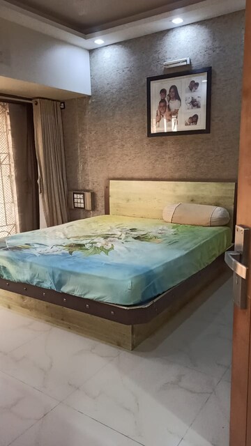 Bedroom in 3 BHK Apartment at Blue Elegance, Malad West – for Rent