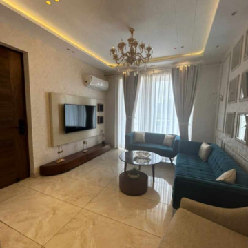 Living Room in 3 BHK Apartment at Ambala Highway – for Sale
