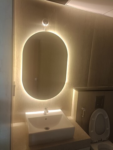 Bathroom in 4 BHK Apartment at Aurobindo Kohinoor, Serilingampally – for Rent