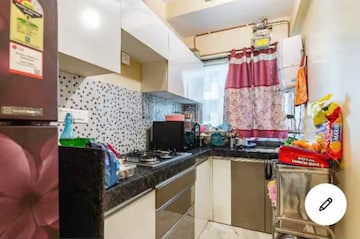 Kitchen in 1 BHK Apartment at Platinum Casa Millennia, Andheri West – for Rent