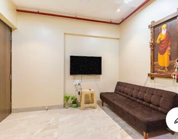 Living Room in 1 BHK Apartment at Platinum Casa Millennia, Andheri West – for Rent