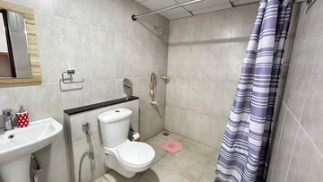 Bathroom in 4 BHK Apartment at Prestige Falcon City, Konanakunte – for Rent