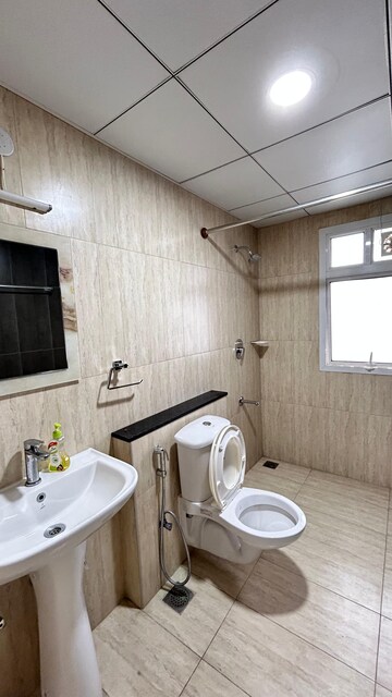 Bathroom in 4 BHK Apartment at Prestige Falcon City, Konanakunte – for Rent