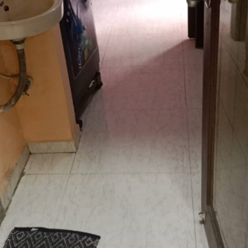 Bathroom in 1 BHK Apartment at Om Shanti Apartments Kharghar, Kharghar Sector 10 – for Rent
