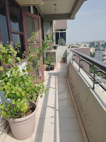 Balcony in 2 BHK Apartment at Pink and Blue Dhruv Apartment, Sector 46 – for Sale
