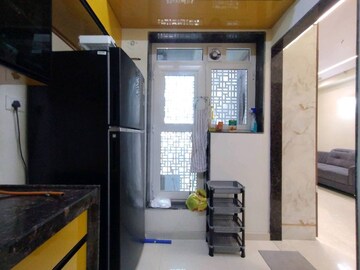 Living Room in 2 BHK Apartment at L & T Seawoods Residences Phase 1 Part A, Seawoods – for Rent