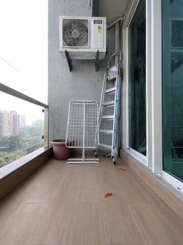 Balcony in 2 BHK Apartment at L & T Seawoods Residences Phase 1 Part A, Seawoods – for Rent