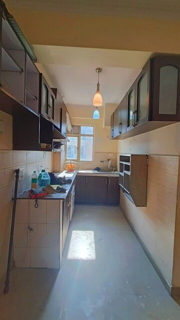 Kitchen in 3 BHK Apartment at Jaipuria Sunrise Plaza, Ahinsa Khand 1 – for Rent