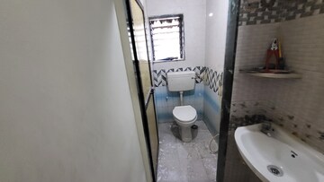 Bathroom in 1 BHK Apartment at Dhokali – for Rent
