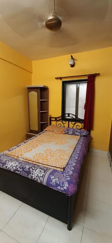 Bedroom in 2 BHK Apartment at Om Shri Ganesh Krupa CHS, Kalwa – for Rent