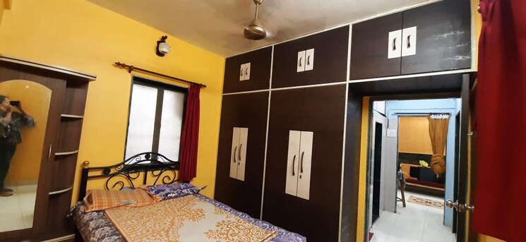 Master Bedroom, om-shri-ganesh-krupa-chs 2 Bedroom 630 Sq.Ft. Apartment In Kalwa Thane 7913001