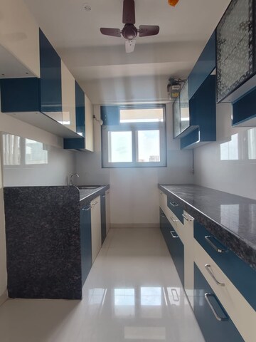 Kitchen in 2 BHK Apartment at Ashar Axis, Majiwada – for Rent