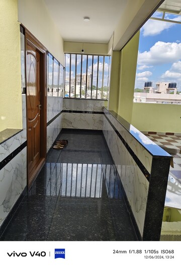 Balcony in 1 BHK Builder Floor at Halasuru – for Rent