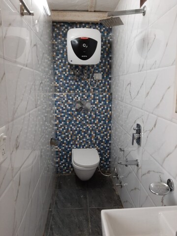 Bathroom in 3 BHK Builder Floor at Lajpat Nagar Iii – for Rent