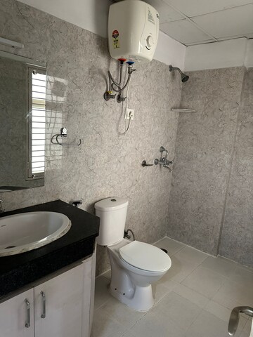 Bathroom in 3 BHK Apartment at Mapsko Royale Ville, Sector 82 – for Rent
