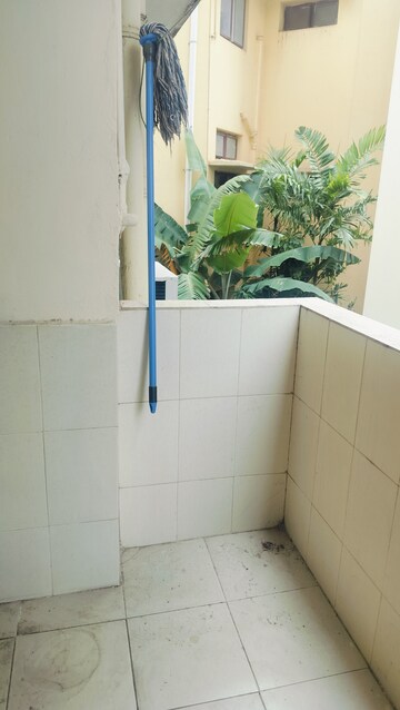 Balcony in 1 BHK Apartment at Banjara Hills – for Rent