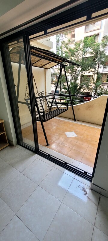 Balcony in 2 BHK Apartment at Konark Elegance, Wadgaon Sheri – for Rent