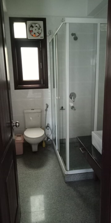 Bathroom in 3 BHK Builder Floor at Saket – for Rent