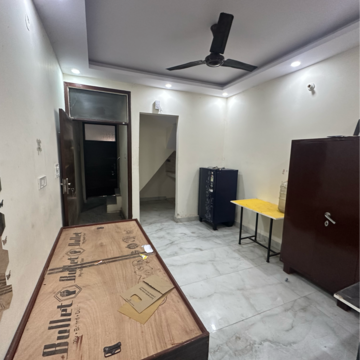 Bedroom in 1 BHK Builder Floor at West Patel Nagar – for Rent