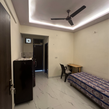 Bedroom in 1 BHK Builder Floor at Patel Nagar – for Rent